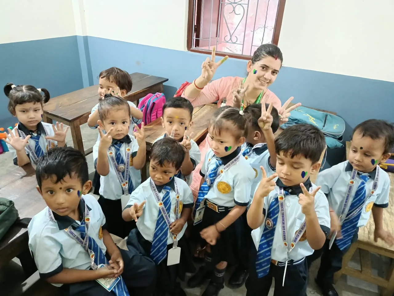 Smiles in the classroom