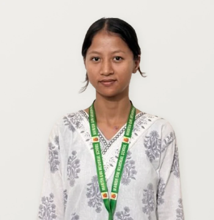 Portrait of MGM teacher Sabitri Majhi